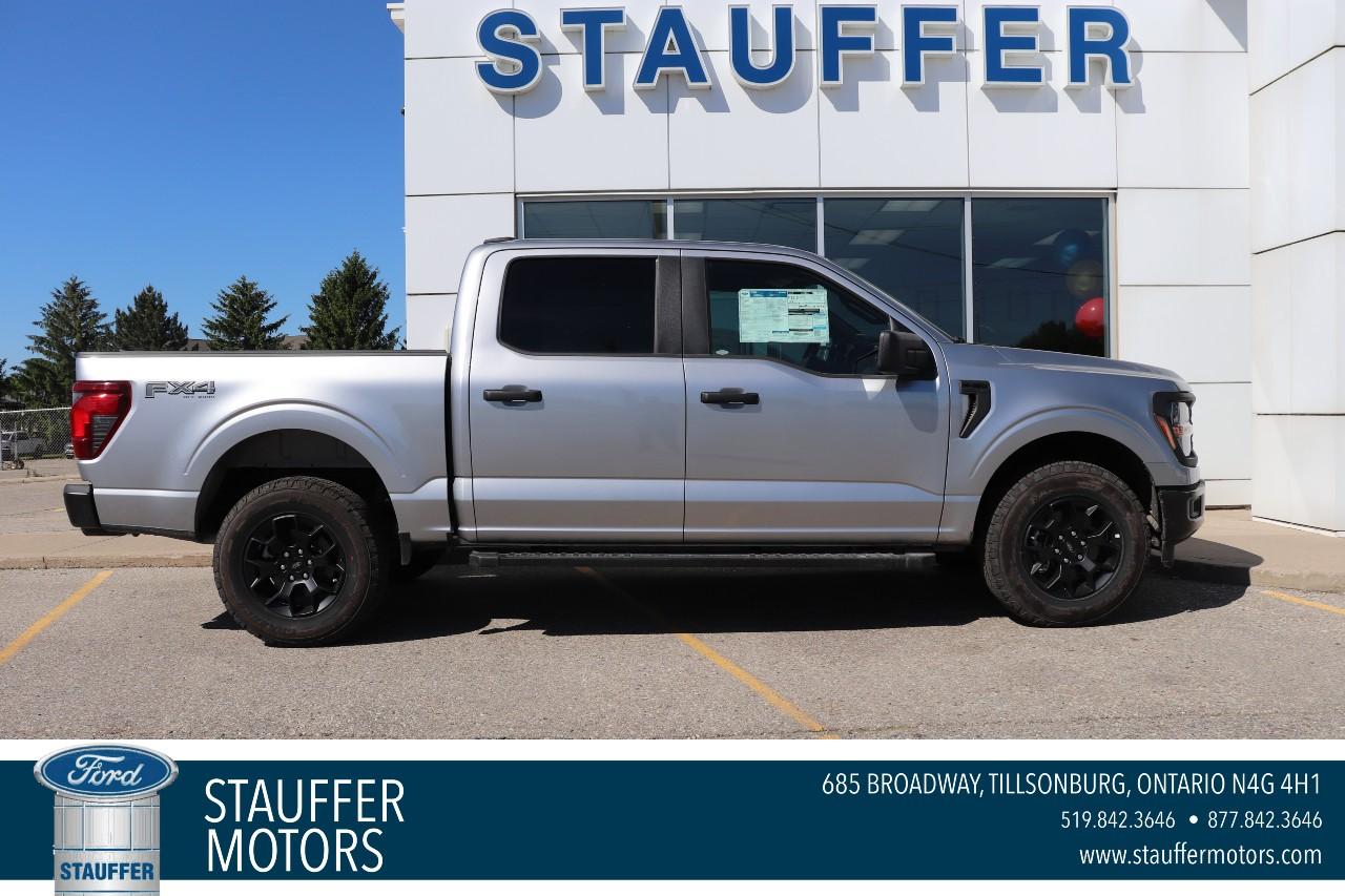 New 2024 Ford F-150 STX 4WD SUPERCREW 5.5' BOX for sale in Tillsonburg, ON