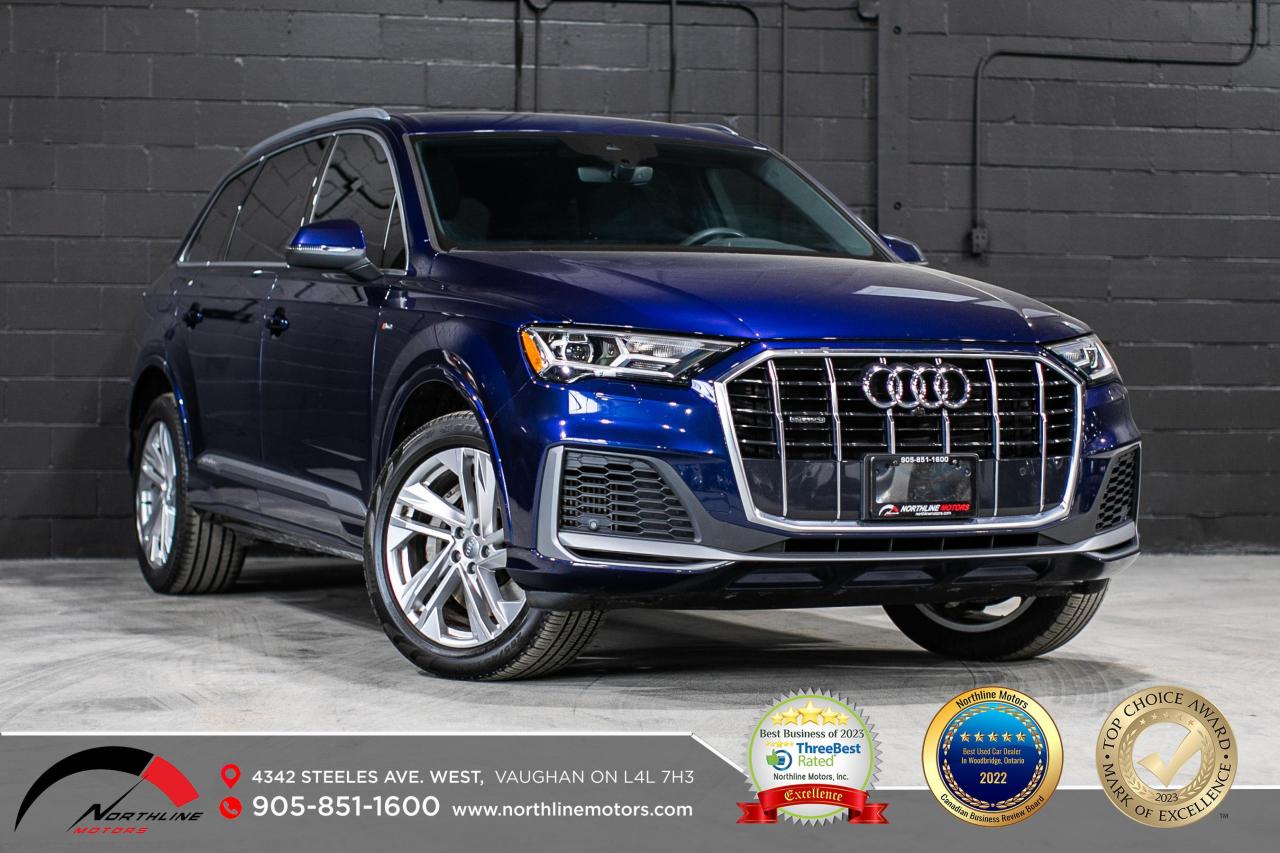 Used 2020 Audi Q7 Komfort/ S LINE/ PANO/NAV/CARPLAY/PARK AID/1 OWNER for sale in Vaughan, ON