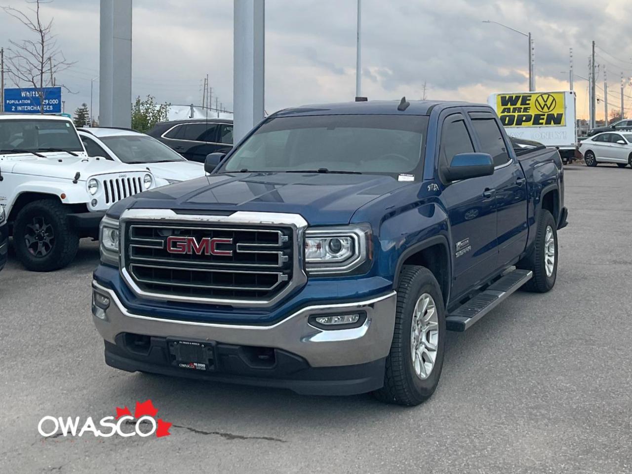 Used 2017 GMC Sierra 1500 5.3L SLE! Crew Cab! Clean CarFax! Safety Included! for sale in Whitby, ON
