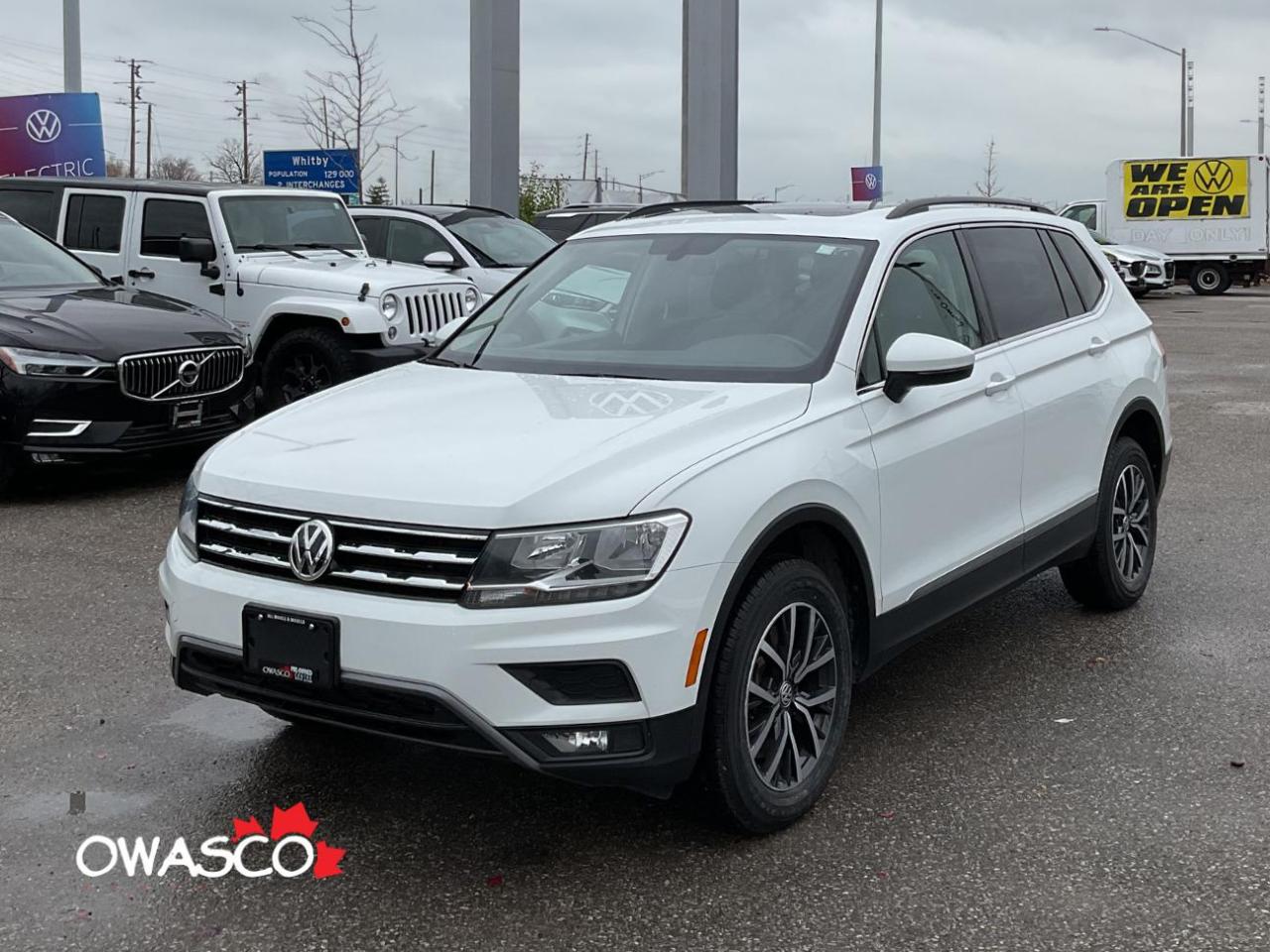 Used 2020 Volkswagen Tiguan 2.0L Comfortline! Clean CarFax! Sunroof! for sale in Whitby, ON