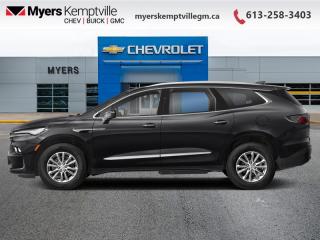 <b>Moonroof, Avenir Technology Package, Power Liftgate!</b><br> <br> <br> <br>At Myers, we believe in giving our customers the power of choice. When you choose to shop with a Myers Auto Group dealership, you dont just have access to one inventory, youve got the purchasing power of an entire auto group behind you!<br> <br>  Featuring graceful styling and generous technology features, this 2024 Buick Enclave is a family-hauling champ. <br> <br>Sitting atop the Buick SUV lineup, this 2024 Enclave is a stylish, family-friendly, and value-packed competitor to European luxury crossovers. With thoughtfully crafted and ergonomic seating for seven, this family-friendly SUV makes every day a little more special. This 2024 Enclave is more than your familys newest member; its a work of art.<br> <br> This ebony twilight metallic SUV  has an automatic transmission and is powered by a  310HP 3.6L V6 Cylinder Engine.<br> <br> Our Enclaves trim level is Avenir. This top-of-the-line Premium Avenir comes fully loaded with exclusive exterior styling, a power moonroof, adaptive cruise control, a hands-free power liftgate, premium LED headlamps, remote start, and keyless entry. Keep connected and comfortable with leather-cooled and massaging seats, a large 8-inch touchscreen with voice command capability, navigation, Apple CarPlay, Android Auto, Wi-Fi hotspot, and wireless device charging. This premium SUV also includes a heads-up display, Bose premium audio, an HD surround vision camera, Buick Driver Confidence Plus package that adds lane departure warning and lane keep assist, blind zone alert, Teen Driver technology, forward collision alert, rear cross-traffic alert and much more. This vehicle has been upgraded with the following features: Moonroof, Avenir Technology Package, Power Liftgate. <br><br> <br>To apply right now for financing use this link : <a href=https://www.myerskemptvillegm.ca/finance/ target=_blank>https://www.myerskemptvillegm.ca/finance/</a><br><br> <br/>    Incentives expire 2024-04-30.  See dealer for details. <br> <br>Your journey to better driving experiences begins in our inventory, where youll find a stunning selection of brand-new Chevrolet, Buick, and GMC models. If youre looking to get additional luxuries at a wallet-friendly price, dont just pick pre-owned -- choose from our selection of over 300 Myers Approved used vehicles! Our incredible sales team will match you with the car, truck, or SUV thats got everything youre looking for, and much more. o~o