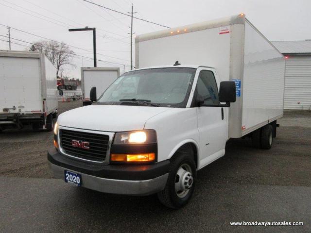 2020 GMC G3500 1-TON CARGO MOVING 2 PASSENGER 6.0L - V8.. 177-INCH-WHEEL-BASE.. STABILITRAK-PACKAGE.. AUX INPUT.. AIR CONDITIONING..