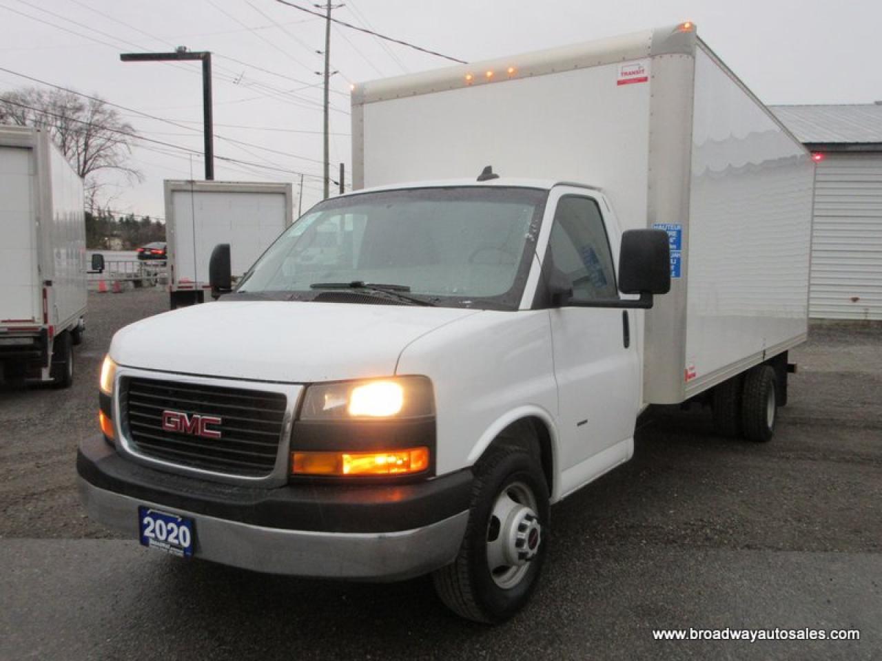 2020 GMC G3500 1-TON CARGO MOVING 2 PASSENGER 6.0L - V8.. 177-INCH-WHEEL-BASE.. STABILITRAK-PACKAGE.. AUX INPUT.. AIR CONDITIONING.. Photo