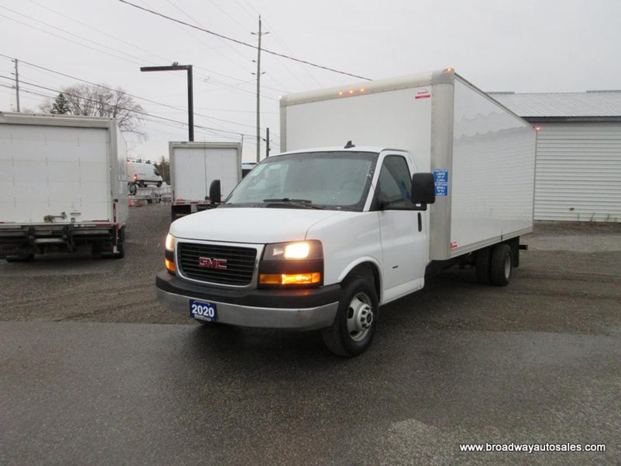 2020 GMC G3500 1-TON CARGO MOVING 2 PASSENGER 6.0L - V8.. 177-INCH-WHEEL-BASE.. STABILITRAK-PACKAGE.. AUX INPUT.. AIR CONDITIONING.. Photo