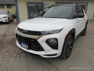 Used 2021 Chevrolet TrailBlazer ALL-WHEEL DRIVE RS-MODEL 5 PASSENGER 1.3L - DOHC.. HEATED SEATS.. BOSE AUDIO.. BACK-UP CAMERA.. BLUETOOTH SYSTEM.. KEYLESS ENTRY.. for sale in Bradford, ON