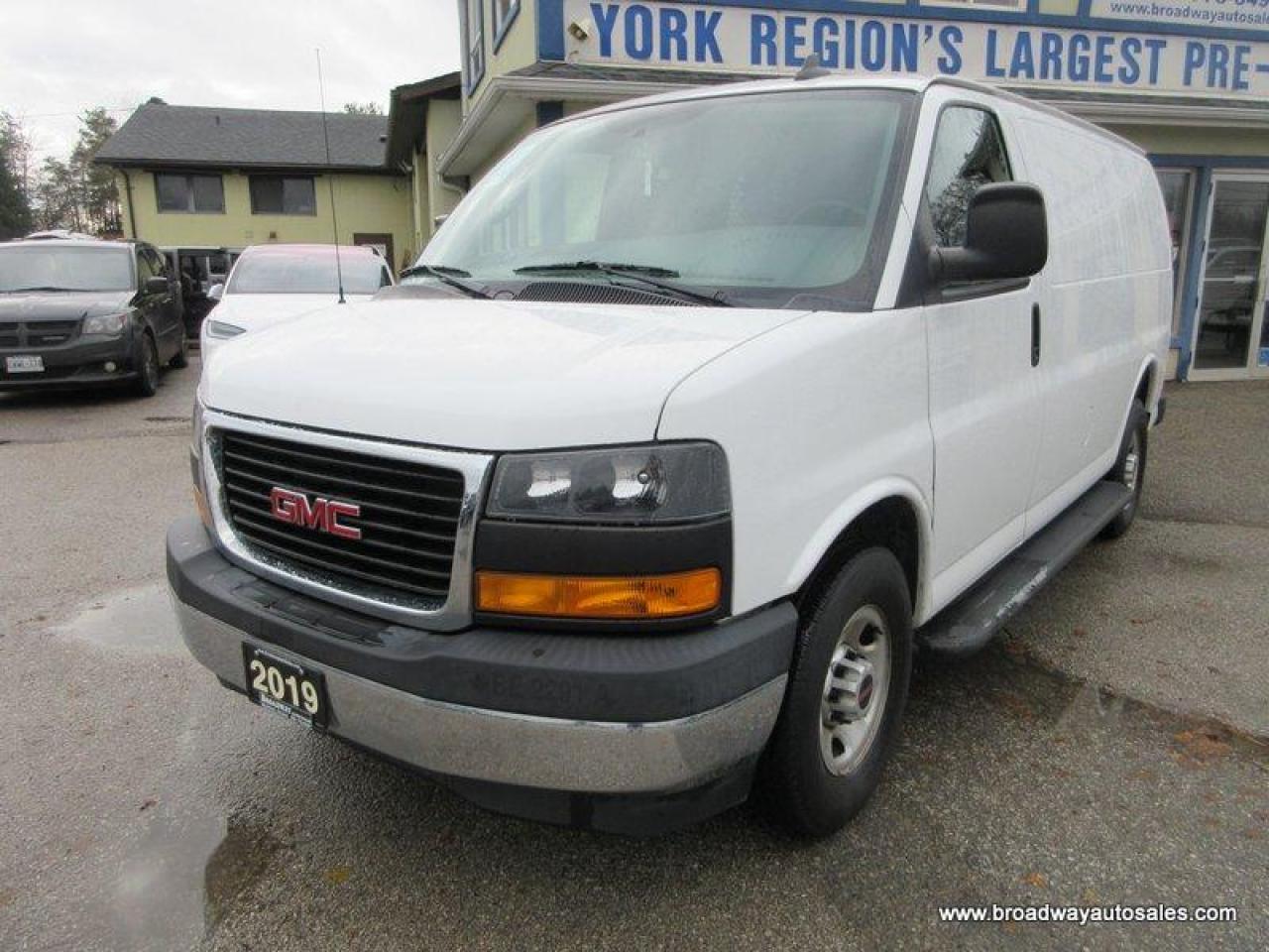 2019 GMC Savana 3/4 TON CARGO-MOVING 2 PASSENGER 6.0L - V8.. SHORTY.. BARN-DOOR-ENTRANCES.. BACK-UP CAMERA.. TOW SUPPORT.. AIR CONDITIONING..