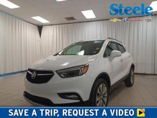 Our 2017 Buick Encore Essence AWD SUV offers a long list of luxurious features and head-turning style in Summit! Powered by a TurboCharged 1.4 Liter 4 Cylinder that offers 153hp with stop/start thats matched with a 6 Speed Automatic transmission for smooth, effortless shifting and impressive efficiency. Easy to maneuver and a pleasure to drive, our All Wheel Drive Encore lets you arrive in style and score approximately 7.8L/100km on the highway. Take a look at our Encore Essence that greets you with a fresh look and contemporary styling. You can load up your friends and all of their gear in our spacious cabin thats complete with heated leather power-adjustable front seats, a sunroof, remote vehicle start, a multi-color driver information center, active noise cancellation, dual-zone automatic climate control, and a heated leather-wrapped steering wheel with audio/phone controls. Responsibly control your media with our color touchscreen, stay connected via available 4G WiFi, and use your voice to play your tunes courtesy of IntelliLink with smartphone integration. Buckle up and set your sights on fresh adventures! Buicks advanced safety features help you avoid and manage challenging driving situations and have earned Encore excellent safety ratings. Drive confidently with anti-lock brakes, traction/stability control, side blind zone alert, rear cross traffic alert, and a rearview camera. Discerning drivers just like you are giving rave reviews to our Encore that is better than ever for 2017. Get behind the wheel and youll agree this is a smart choice. Save this Page and Call for Availability. We Know You Will Enjoy Your Test Drive Towards Ownership! Steele Chevrolet Atlantic Canadas Premier Pre-Owned Super Center. Being a GM Certified Pre-Owned vehicle ensures this unit has been fully inspected fully detailed serviced up to date and brought up to Certified standards. Market value priced for immediate delivery and ready to roll so if this is your next new to your vehicle do not hesitate. Youve dealt with all the rest now get ready to deal with the BEST! Steele Chevrolet Buick GMC Cadillac (902) 434-4100 Metros Premier Credit Specialist Team Good/Bad/New Credit? Divorce? Self-Employed?