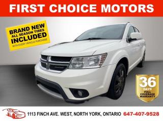 Welcome to First Choice Motors, the largest car dealership in Toronto of pre-owned cars, SUVs, and vans priced between $5000-$15,000. With an impressive inventory of over 300 vehicles in stock, we are dedicated to providing our customers with a vast selection of affordable and reliable options.<br><br>Were thrilled to offer a used 2011 Dodge Journey SXT, white color with 250,000km (STK#6795) This vehicle was $6990 NOW ON SALE FOR $4990. It is equipped with the following features:<br>- Automatic Transmission<br>- Sunroof<br>- Bluetooth<br>- Power windows<br>- Power locks<br>- Power mirrors<br>- Air Conditioning<br><br>At First Choice Motors, we believe in providing quality vehicles that our customers can depend on. All our vehicles come with a 36-day FULL COVERAGE warranty. We also offer additional warranty options up to 5 years for our customers who want extra peace of mind.<br><br>Furthermore, all our vehicles are sold fully certified with brand new brakes rotors and pads, a fresh oil change, and brand new set of all-season tires installed & balanced. You can be confident that this car is in excellent condition and ready to hit the road.<br><br>At First Choice Motors, we believe that everyone deserves a chance to own a reliable and affordable vehicle. Thats why we offer financing options with low interest rates starting at 7.9% O.A.C. Were proud to approve all customers, including those with bad credit, no credit, students, and even 9 socials. Our finance team is dedicated to finding the best financing option for you and making the car buying process as smooth and stress-free as possible.<br><br>Our dealership is open 7 days a week to provide you with the best customer service possible. We carry the largest selection of used vehicles for sale under $9990 in all of Ontario. We stock over 300 cars, mostly Hyundai, Chevrolet, Mazda, Honda, Volkswagen, Toyota, Ford, Dodge, Kia, Mitsubishi, Acura, Lexus, and more. With our ongoing sale, you can find your dream car at a price you can afford. Come visit us today and experience why we are the best choice for your next used car purchase!<br><br>All prices exclude a $10 OMVIC fee, license plates & registration and ONTARIO HST (13%)