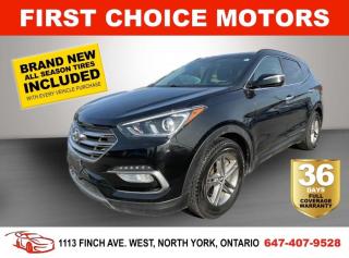 Used 2017 Hyundai Santa Fe Sport PREMIUM ~AUTOMATIC, FULLY CERTIFIED WITH WARRANTY! for sale in North York, ON