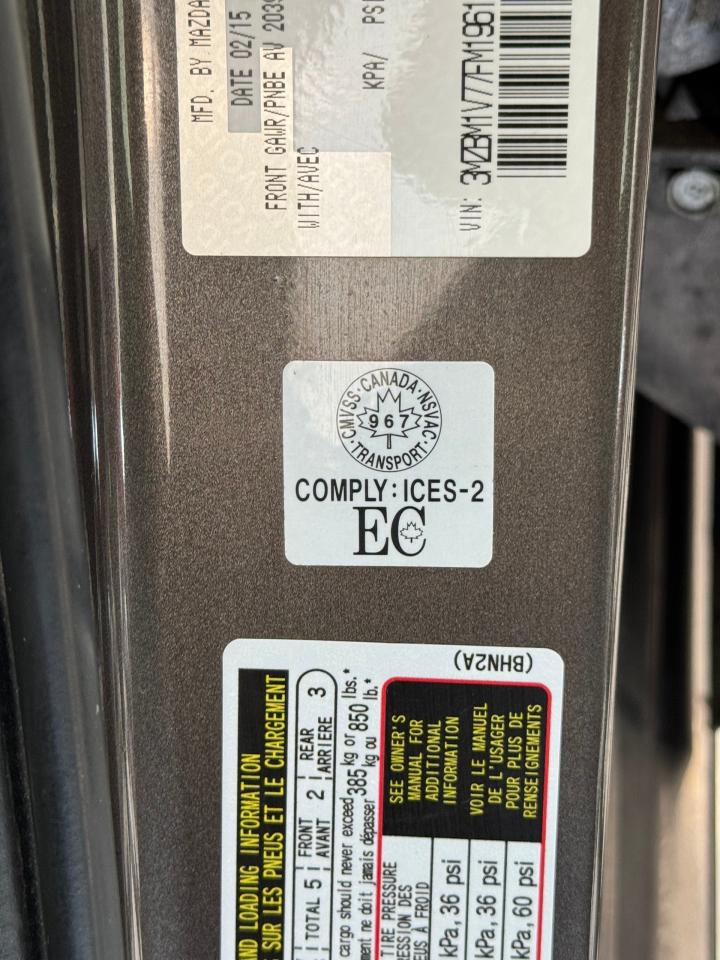 2015 Mazda MAZDA3 GS+Camera+Heated Seats+A/C+Cruise Control Photo41