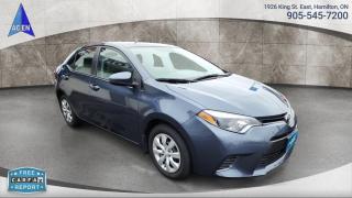 Used 2016 Toyota Corolla LE- ONE OWNER- NO ACCIDENTS- VERY CLEAN for sale in Hamilton, ON