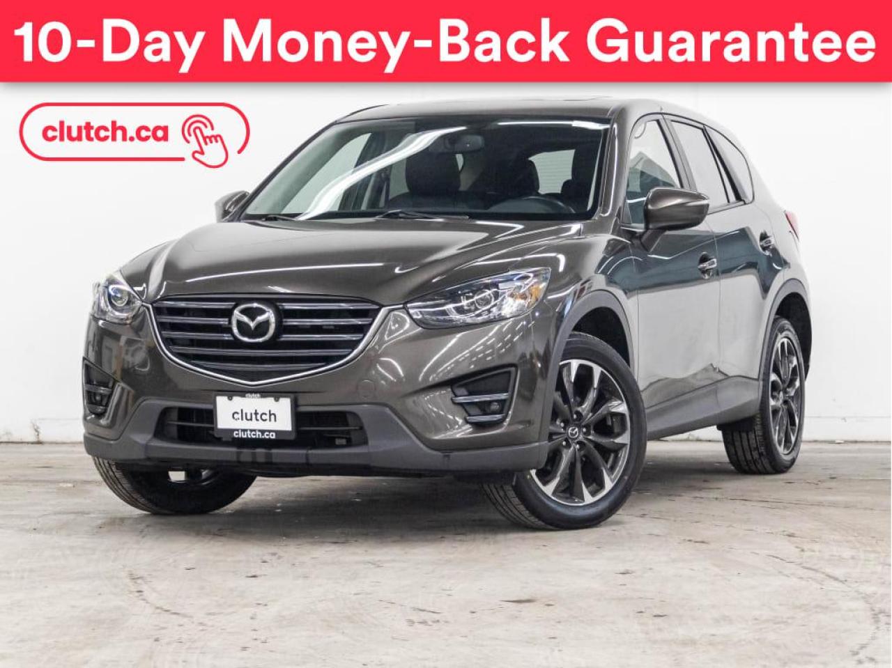Used 2016 Mazda CX-5 GT AWD w/ Rearview Cam, Bluetooth, Nav for sale in Toronto, ON