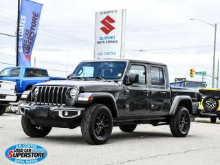 The 2023 Jeep Gladiator Sport S Crew Cab 4x4 is a powerful off-roader that offers an unforgettable driving experience. It features a reliable 3.6L V6 engine that provides ample power for conquering the toughest terrain. Youll also enjoy the convenience of Bluetooth connectivity, navigation, and alloy wheels for a sleek look. The interior is spacious and comfortable, perfect for long adventures or everyday commuting. With robust 4x4 capabilities and modern amenities, the Jeep Gladiator Sport S Crew Cab 4x4 is the perfect choice for your next vehicle. Its rugged design and reliable performance make it the ideal companion for any adventure. Let the Gladiator Sport S Crew Cab 4x4 take you to new heights of excitement and exploration.

G. D. Coates - The Original Used Car Superstore!
 
  Our Financing: We have financing for everyone regardless of your history. We have been helping people rebuild their credit since 1973 and can get you approvals other dealers cant. Our credit specialists will work closely with you to get you the approval and vehicle that is right for you. Come see for yourself why were known as The Home of The Credit Rebuilders!
 
  Our Warranty: G. D. Coates Used Car Superstore offers fully insured warranty plans catered to each customers individual needs. Terms are available from 3 months to 7 years and because our customers come from all over, the coverage is valid anywhere in North America.
 
  Parts & Service: We have a large eleven bay service department that services most makes and models. Our service department also includes a cleanup department for complete detailing and free shuttle service. We service what we sell! We sell and install all makes of new and used tires. Summer, winter, performance, all-season, all-terrain and more! Dress up your new car, truck, minivan or SUV before you take delivery! We carry accessories for all makes and models from hundreds of suppliers. Trailer hitches, tonneau covers, step bars, bug guards, vent visors, chrome trim, LED light kits, performance chips, leveling kits, and more! We also carry aftermarket aluminum rims for most makes and models.
 
  Our Story: Family owned and operated since 1973, we have earned a reputation for the best selection, the best reconditioned vehicles, the best financing options and the best customer service! We are a full service dealership with a massive inventory of used cars, trucks, minivans and SUVs. Chrysler, Dodge, Jeep, Ford, Lincoln, Chevrolet, GMC, Buick, Pontiac, Saturn, Cadillac, Honda, Toyota, Kia, Hyundai, Subaru, Suzuki, Volkswagen - Weve Got Em! Come see for yourself why G. D. Coates Used Car Superstore was voted Barries Best Used Car Dealership!