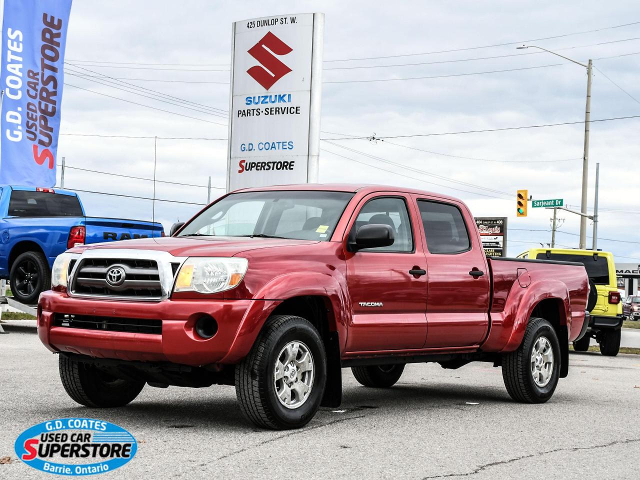 Used 2010 Toyota Tacoma DOUBLE CAB 4X4 for sale in Barrie, ON