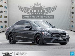 Used 2018 Mercedes-Benz C-Class C 300, Navi, Pano, BackUpCam, RedLeather, Sensors, WoodTrim for sale in Toronto, ON