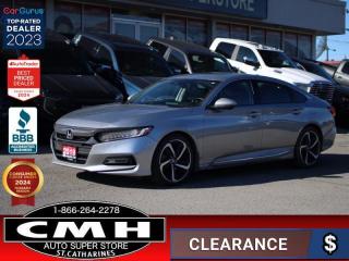 Used 2019 Honda Accord Sedan Touring 2.0 Auto  **LOW KMS** for sale in St. Catharines, ON