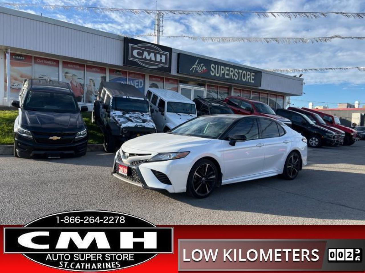 Used 2019 Toyota Camry XSE  CAM ADA-CC ROOF LEATH HTD-SEATS for sale in St. Catharines, ON