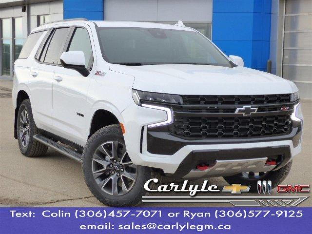 New 2023 Chevrolet Tahoe Z71 for sale in Carlyle, SK