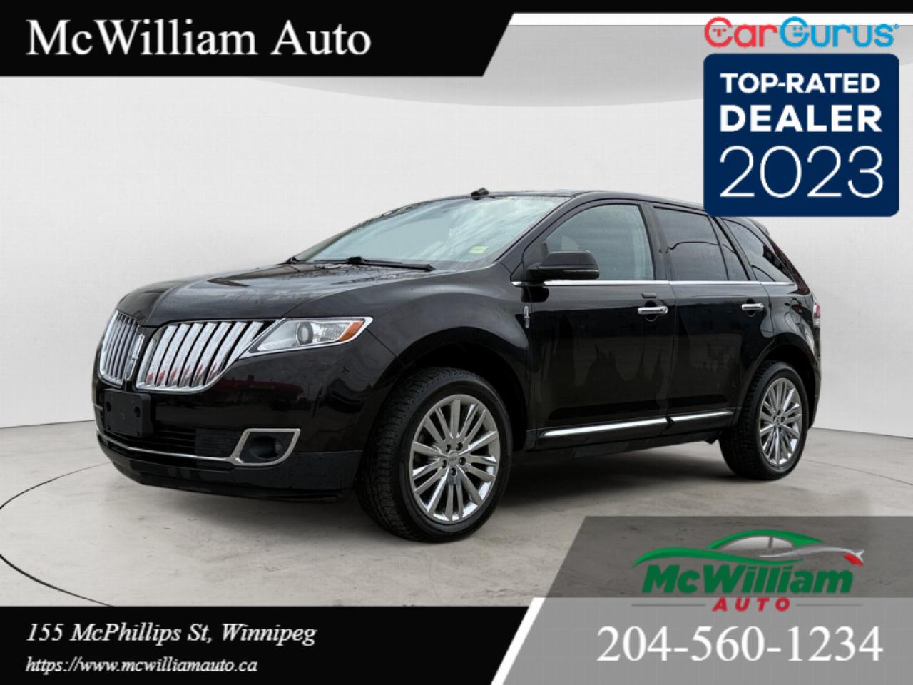 Used 2013 Lincoln MKX *ADAPTIVE CRUISE* *AWD* *COMMAND START* *PANO ROOF* for sale in Winnipeg, MB