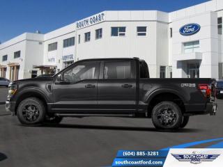 <b>20 Aluminum Wheels, Spray-In Bed Liner!</b><br> <br>   Thia 2024 F-150 is a truck that perfectly fits your needs for work, play, or even both. <br> <br>Just as you mould, strengthen and adapt to fit your lifestyle, the truck you own should do the same. The Ford F-150 puts productivity, practicality and reliability at the forefront, with a host of convenience and tech features as well as rock-solid build quality, ensuring that all of your day-to-day activities are a breeze. Theres one for the working warrior, the long hauler and the fanatic. No matter who you are and what you do with your truck, F-150 doesnt miss.<br> <br> This agate black Crew Cab 4X4 pickup   has a 10 speed automatic transmission and is powered by a  325HP 2.7L V6 Cylinder Engine.<br> <br> Our F-150s trim level is STX. This STX trim steps things up with upgraded aluminum wheels, along with great standard features such as class IV tow equipment with trailer sway control, remote keyless entry, cargo box lighting, and a 12-inch infotainment screen powered by SYNC 4 featuring voice-activated navigation, SiriusXM satellite radio, Apple CarPlay, Android Auto and FordPass Connect 5G internet hotspot. Safety features also include blind spot detection, lane keep assist with lane departure warning, front and rear collision mitigation and automatic emergency braking. This vehicle has been upgraded with the following features: 20 Aluminum Wheels, Spray-in Bed Liner. <br><br> View the original window sticker for this vehicle with this url <b><a href=http://www.windowsticker.forddirect.com/windowsticker.pdf?vin=1FTEW2LP2RKD15294 target=_blank>http://www.windowsticker.forddirect.com/windowsticker.pdf?vin=1FTEW2LP2RKD15294</a></b>.<br> <br>To apply right now for financing use this link : <a href=https://www.southcoastford.com/financing/ target=_blank>https://www.southcoastford.com/financing/</a><br><br> <br/> See dealer for details. <br> <br>Call South Coast Ford Sales or come visit us in person. Were convenient to Sechelt, BC and located at 5606 Wharf Avenue. and look forward to helping you with your automotive needs. <br><br> Come by and check out our fleet of 20+ used cars and trucks and 110+ new cars and trucks for sale in Sechelt.  o~o