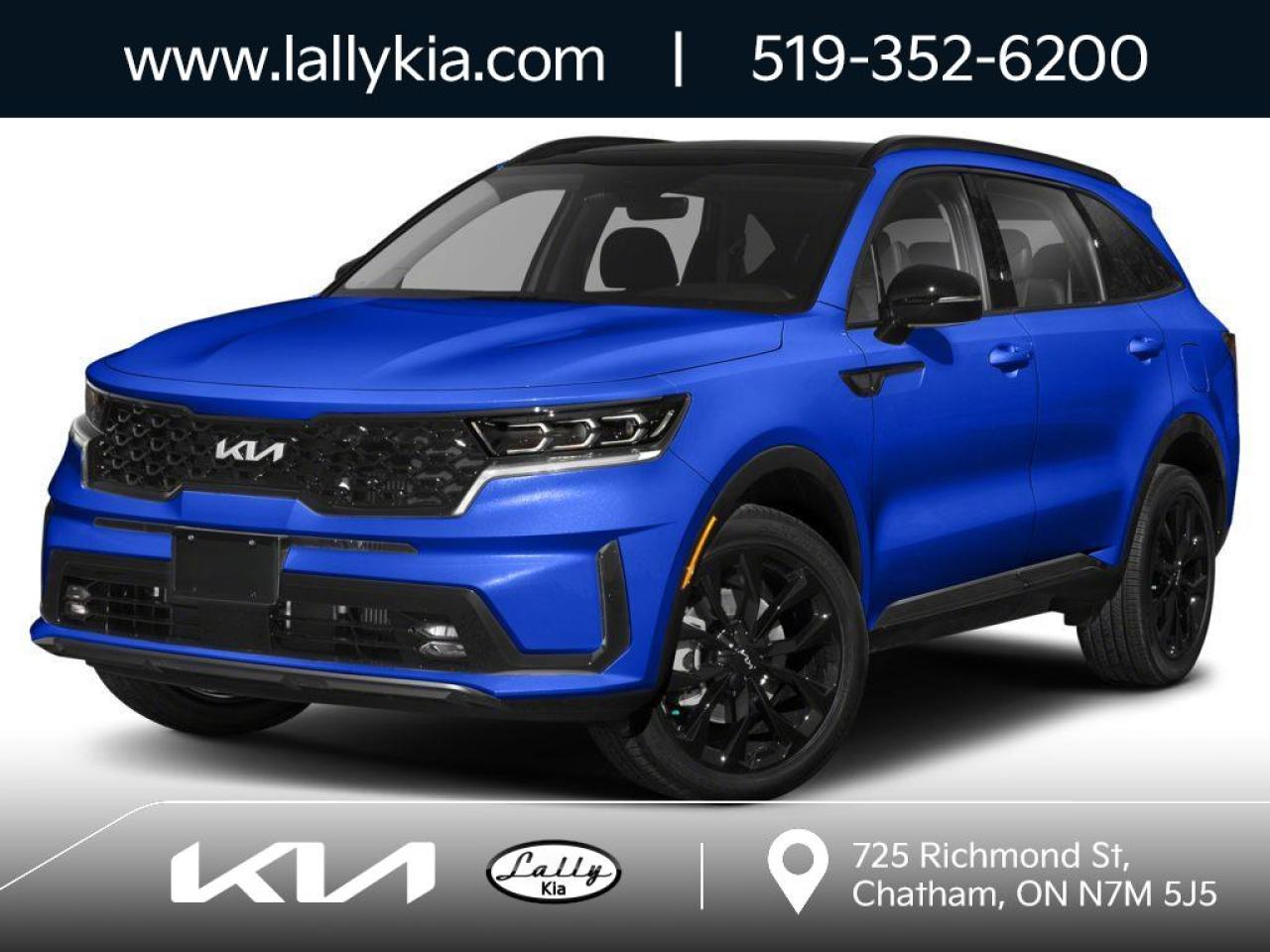 New 2023 Kia Sorento 2.5T SX w/Black Leather for sale in Chatham, ON