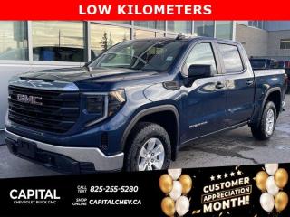 Used 2023 GMC Sierra 1500 Pro + DRIVER SAFETY PACKAGE +CAR PLAY +PUSH BUTTON START for sale in Calgary, AB