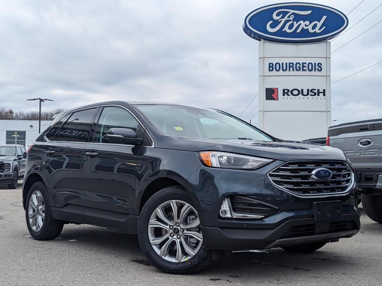 Used 2024 Ford Edge Titanium  *ADAPTIVE CRUISE, PANO ROOF, DEMO, 300A, 2.0L ECOBOOST* for sale in Midland, ON