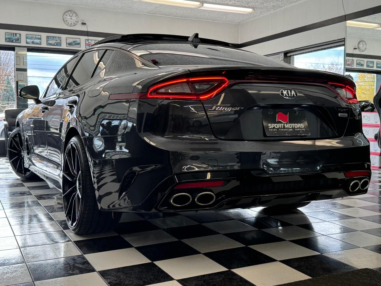 2020 Kia Stinger GT Limited AWD 3.3T+HUD+Adptive Cruise+CLEANCARFAX - Photo #22