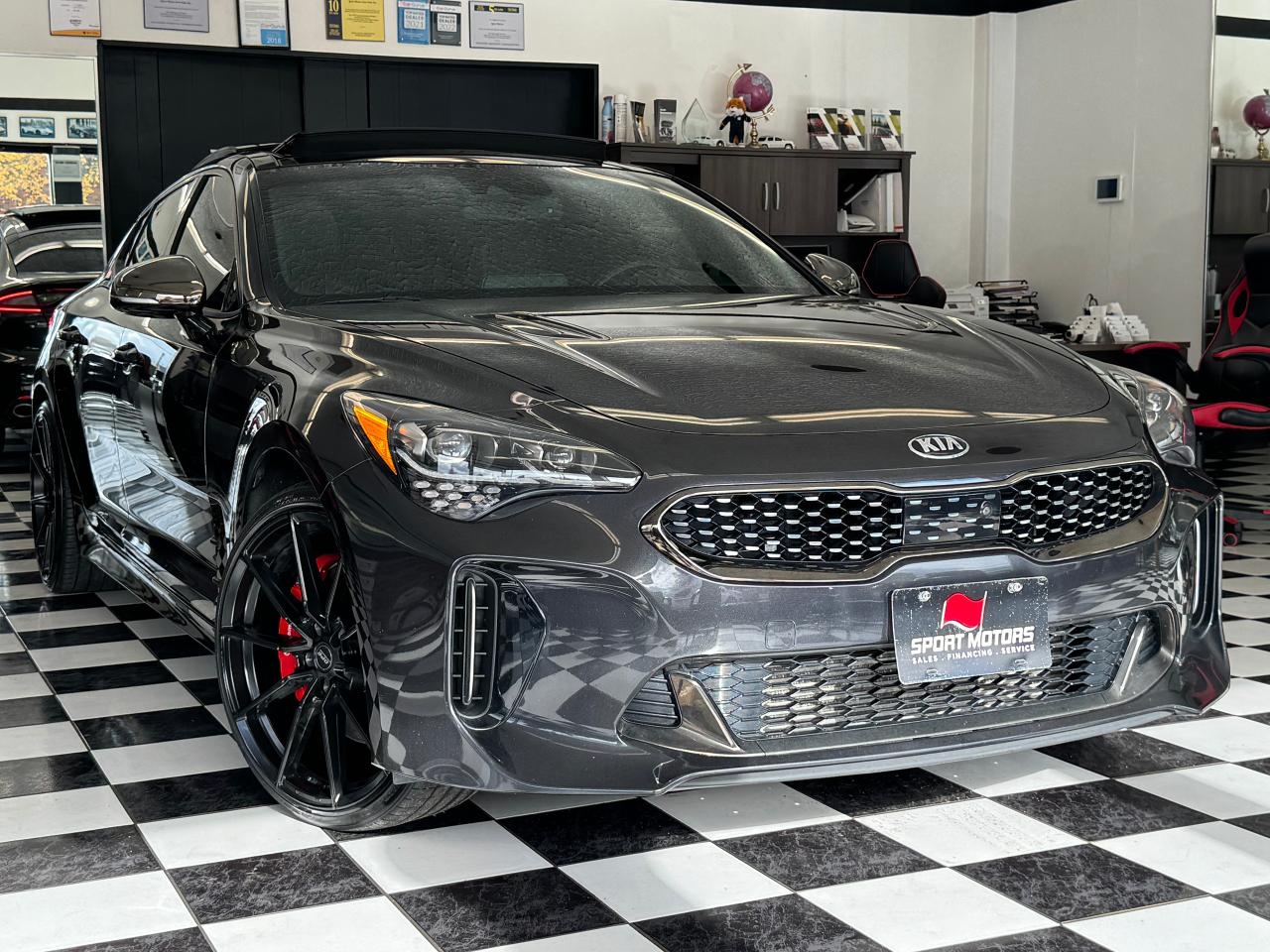 2020 Kia Stinger GT Limited AWD 3.3T+HUD+Adptive Cruise+CLEANCARFAX Photo98