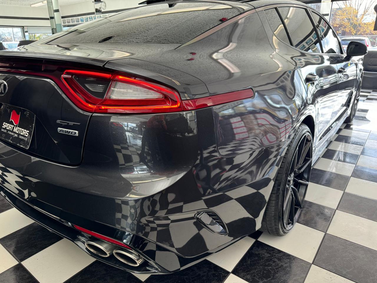 2020 Kia Stinger GT Limited AWD 3.3T+HUD+Adptive Cruise+CLEANCARFAX Photo128
