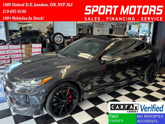 2020 Kia Stinger GT Limited AWD 3.3T+HUD+Adptive Cruise+CLEANCARFAX