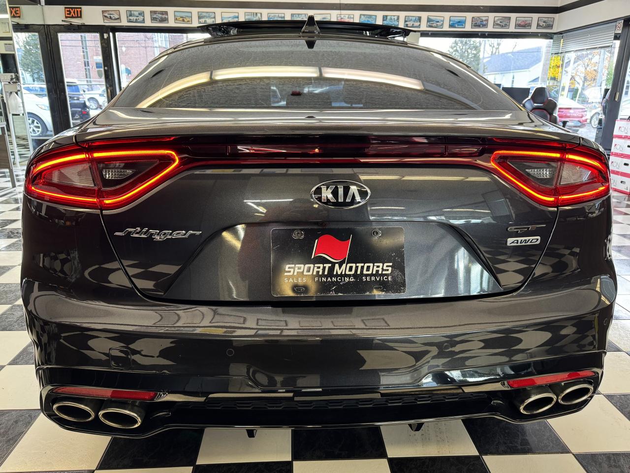 2020 Kia Stinger GT Limited AWD 3.3T+HUD+Adptive Cruise+CLEANCARFAX - Photo #3