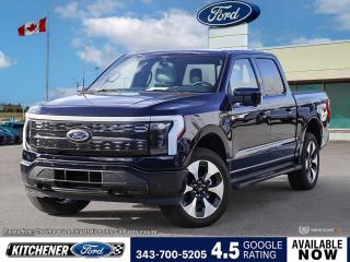 New 2024 Ford F-150 Lightning Platinum 710A | BLUECRUISE | DUAL EMOTOR-XTND BATRY for sale in Kitchener, ON