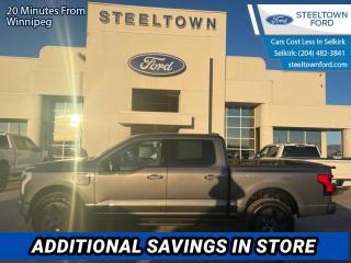 New 2023 Ford F-150 Lightning XLT  -  Heated Seats for sale in Selkirk, MB