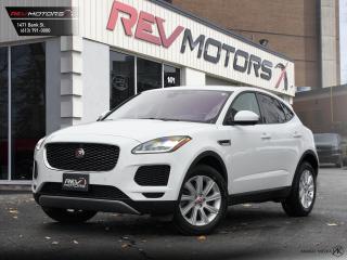 2018 Jaguar E-Pace S | Meridian Sound | Navigation | Panoramic Sunroof | Park Assist<br/>  <br/> White Exterior | Black Leather Interior | Alloy Wheels | Keyless Entry | Front Power Seats | Power Trunk | Cruise Control | Heated Steering Wheel | Voice Control | Navigation | Front Heated and Ventilated Seats | Lane Keep Assist | Panoramic Sunroof | Drive Mode Select | Traction Control | Push Button Start | Blind Spot Assist | Rearview Camera | Front Heated Seats | Park Assist | Apple CarPlay | Android Auto | Ambient Lighting | Collision Avoidance and much more. <br/> <br/>  <br/> This Vehicle has Travelled 41,624KM. <br/> <br/>  <br/> *** NO additional fees except for taxes and licensing! *** <br/> <br/>  <br/> *** 100-point inspection on all our vehicles & always detailed inside and out *** <br/> <br/>  <br/> RevMotors is at your service to ensure you find the right car for YOU. Even if we do not have it in our inventory, we are more than happy to find you the vehicle that you are looking for. Give us a call at 613-791-3000 or visit us online at www.revmotors.ca <br/> <br/>  <br/> a nous donnera du plaisir de vous servir en Franais aussi! <br/> <br/>  <br/> CERTIFICATION * All our vehicles are sold Certified and E-Tested for the province of Ontario (Quebec Safety Available, additional charges may apply) <br/> FINANCING AVAILABLE * RevMotors offers competitive finance rates through many of the major banks. Should you feel like youve had credit issues in the past, we have various financing solutions to get you on the road.  We accept No Credit - New Credit - Bad Credit - Bankruptcy - Students and more!! <br/> EXTENDED WARRANTY * For your peace of mind, if one of our used vehicles is no longer covered under the manufacturers warranty, RevMotors will provide you with a 6 month / 6000KMS Limited Powertrain Warranty. You always have the options to upgrade to more comprehensive coverage as well. Well be more than happy to review the options and chose the coverage thats right for you! <br/> TRADES * Do you have a Trade-in? We offer competitive trade in offers for your current vehicle! <br/> SHIPPING * We can ship anywhere across Canada. Give us a call for a quote and we will be happy to help! <br/> <br/>  <br/> Buy with confidence knowing that we always have your best interests in mind! <br/>