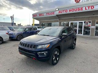 Used 2017 Jeep Compass Trailhawk 4WD NAVIGATION BACKUP CAMERA SUNROOF BLUETOOTH for sale in Calgary, AB