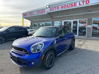 <div>2015 MINI COOPER COUNTRYMAN ALL4 S WITH 141892 KMS, NAVIGATION, BACKUP SENSORS, SUNROOF, PUSH BUTTON START, BLUETOOTH, USB/AUX, PADDLE SHIFTERS, SPORT MODE, HEATED SEATS, LEATHER SEATS, CD/RADIO, AC, POWER WINDOWS LOCKS SEATS AND MORE! </div>