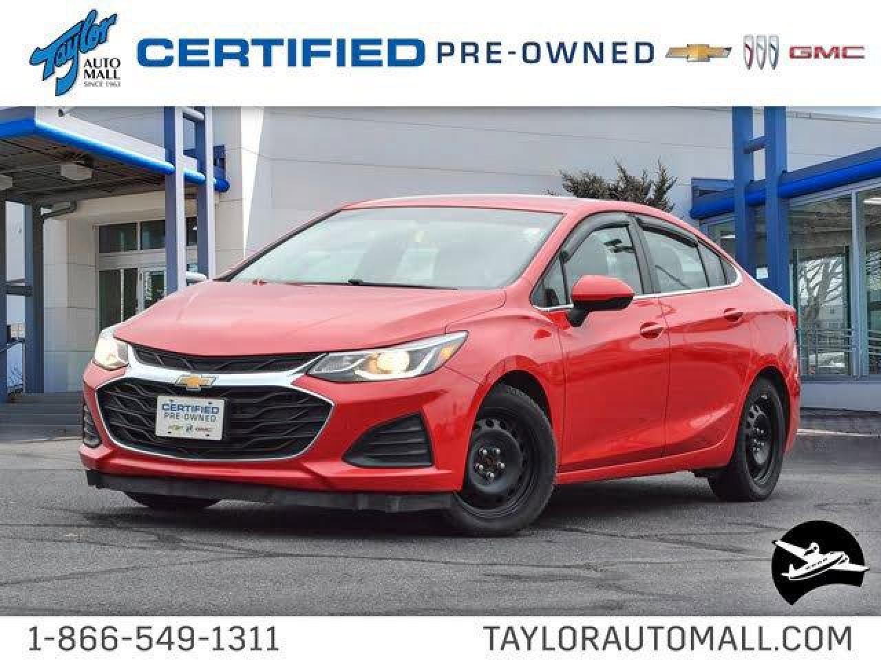 Used 2019 Chevrolet Cruze LT- Heated Seats -  LED Lights - $164 B/W for sale in Kingston, ON