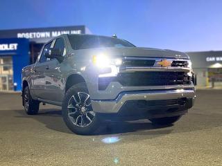 <br> <br> With a bold profile and distinctive stance, this 2024 Silverado turns heads and makes a statement on the jobsite, out in town or wherever life leads you. <br> <br>This 2024 Chevrolet Silverado 1500 stands out in the midsize pickup truck segment, with bold proportions that create a commanding stance on and off road. Next level comfort and technology is paired with its outstanding performance and capability. Inside, the Silverado 1500 supports you through rough terrain with expertly designed seats and robust suspension. This amazing 2024 Silverado 1500 is ready for whatever.<br> <br> This slate grey metallic sought after diesel Crew Cab 4X4 pickup has an automatic transmission and is powered by a 305HP 3.0L Straight 6 Cylinder Engine.<br> <br> Our Silverado 1500s trim level is LT. This 1500 LT comes with Silverardos legendary capability and was made to be a comfortable daily pickup truck that has the perfect amount of essential equipment. This incredible truck comes loaded with Chevrolets Premium Infotainment 3 system thats paired with a larger touchscreen display, wireless Apple CarPlay and Android Auto, 4G LTE hotspot and SiriusXM. Additional features include remote start, an EZ Lift tailgate, unique aluminum wheels, a power driver seat, forward collision warning with automatic braking, intellibeam headlights, dual-zone climate control, lane keep assist, Teen Driver technology, a trailer hitch and a HD rear view camera. This vehicle has been upgraded with the following features: Ez Lift Tailgate, Forward Collision Alert, Lane Keep Assist, Android Auto, Apple Carplay, Climate Control. <br><br> <br/><br>Contact our Sales Department today by: <br><br>Phone: 1 (306) 882-2691 <br><br>Text: 1-306-800-5376 <br><br>- Want to trade your vehicle? Make the drive and well have it professionally appraised, for FREE! <br><br>- Financing available! Onsite credit specialists on hand to serve you! <br><br>- Apply online for financing! <br><br>- Professional, courteous, and friendly staff are ready to help you get into your dream ride! <br><br>- Call today to book your test drive! <br><br>- HUGE selection of new GMC, Buick and Chevy Vehicles! <br><br>- Fully equipped service shop with GM certified technicians <br><br>- Full Service Quick Lube Bay! Drive up. Drive in. Drive out! <br><br>- Best Oil Change in Saskatchewan! <br><br>- Oil changes for all makes and models including GMC, Buick, Chevrolet, Ford, Dodge, Ram, Kia, Toyota, Hyundai, Honda, Chrysler, Jeep, Audi, BMW, and more! <br><br>- Rosetowns ONLY Quick Lube Oil Change! <br><br>- 24/7 Touchless car wash <br><br>- Fully stocked parts department featuring a large line of in-stock winter tires! <br> <br><br><br>Rosetown Mainline Motor Products, also known as Mainline Motors is the ORIGINAL King Of Trucks, featuring Chevy Silverado, GMC Sierra, Buick Enclave, Chevy Traverse, Chevy Equinox, Chevy Cruze, GMC Acadia, GMC Terrain, and pre-owned Chevy, GMC, Buick, Ford, Dodge, Ram, and more, proudly serving Saskatchewan. As part of the Mainline Automotive Group of Dealerships in Western Canada, we are also committed to servicing customers anywhere in Western Canada! We have a huge selection of cars, trucks, and crossover SUVs, so if youre looking for your next new GMC, Buick, Chevrolet or any brand on a used vehicle, dont hesitate to contact us online, give us a call at 1 (306) 882-2691 or swing by our dealership at 506 Hyw 7 W in Rosetown, Saskatchewan. We look forward to getting you rolling in your next new or used vehicle! <br> <br><br><br>* Vehicles may not be exactly as shown. Contact dealer for specific model photos. Pricing and availability subject to change. All pricing is cash price including fees. Taxes to be paid by the purchaser. While great effort is made to ensure the accuracy of the information on this site, errors do occur so please verify information with a customer service rep. This is easily done by calling us at 1 (306) 882-2691 or by visiting us at the dealership. <br><br> Come by and check out our fleet of 70+ used cars and trucks and 130+ new cars and trucks for sale in Rosetown. o~o