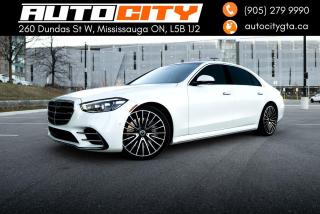 Used 2021 Mercedes-Benz S-Class 580 4-MATIC | NO ACCIDENTS | CLEAN CARFAX for sale in Mississauga, ON
