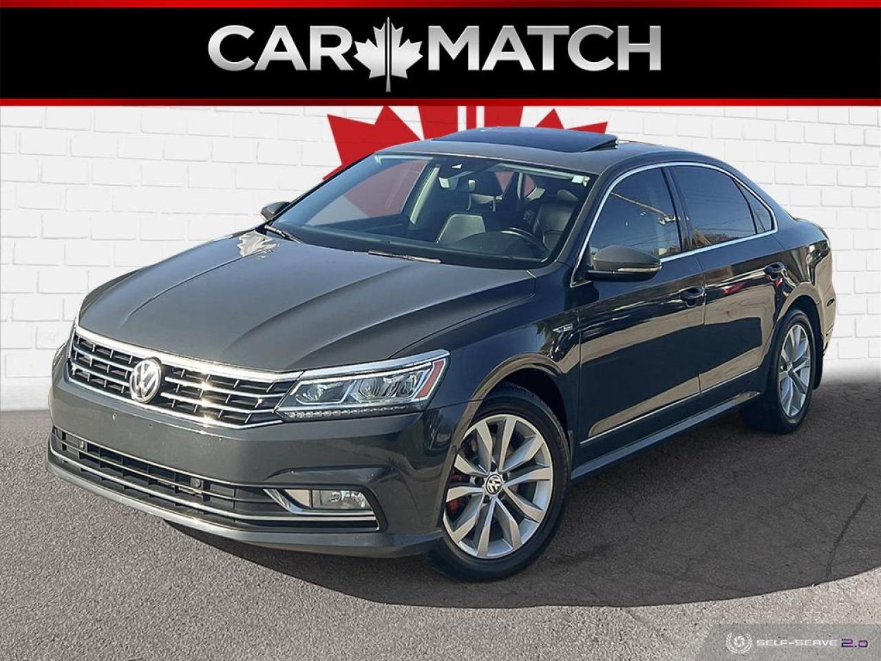 2018 Volkswagen Passat COMFORTLINE / LEATHER / SUNROOF / BACKUP CAM / NAV - Photo #1