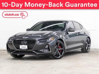 Used 2019 Genesis G70 Sport 3.3T w/ Apple CarPlay & Android Auto, Adaptive Cruise, Nav for sale in Toronto, ON