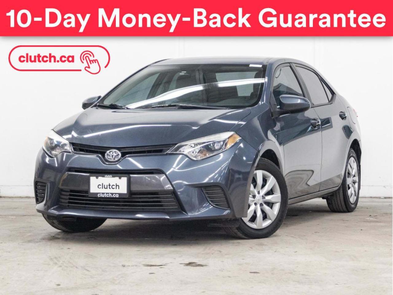 Used 2016 Toyota Corolla LE w/ Bluetooth, Backup Cam, Cruise Control, A/C for sale in Toronto, ON