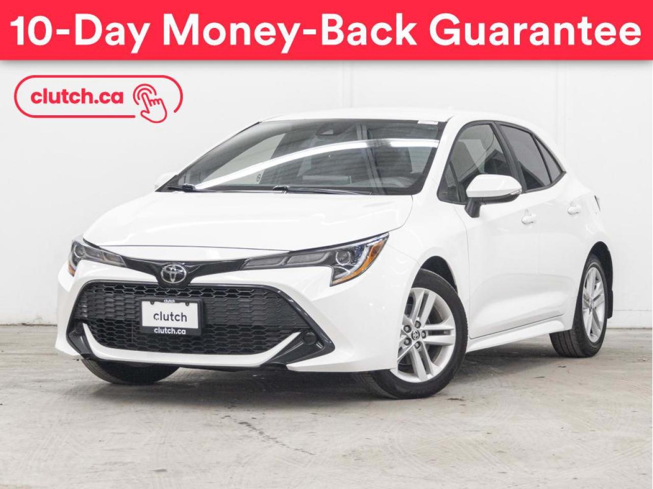 Used 2019 Toyota Corolla Hatchback SE w/ Apple CarPlay, Bluetooth, Radar Cruise, A/C for sale in Toronto, ON