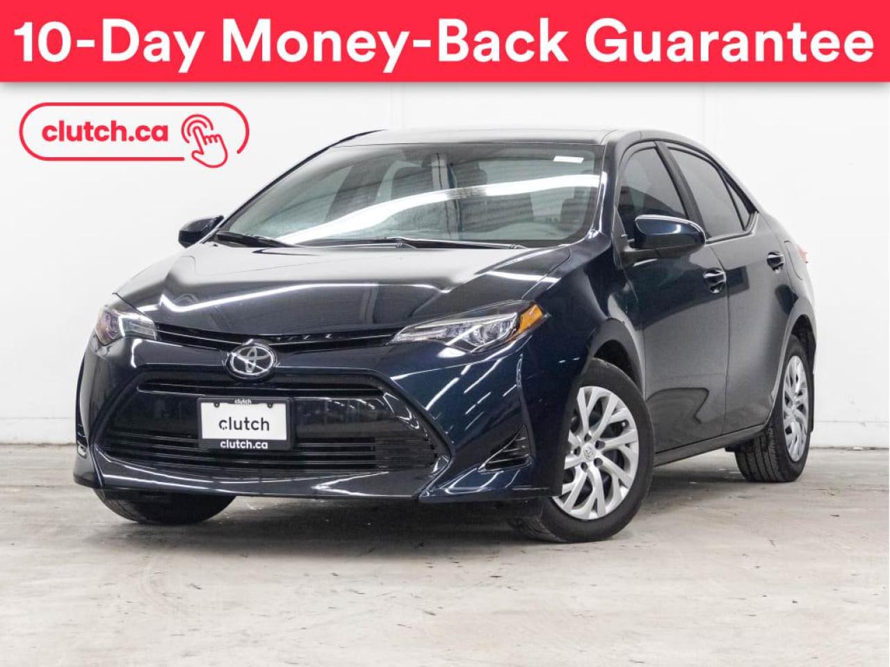 Used 2018 Toyota Corolla LE w/ Rearview Cam, Bluetooth, A/C for sale in Toronto, ON