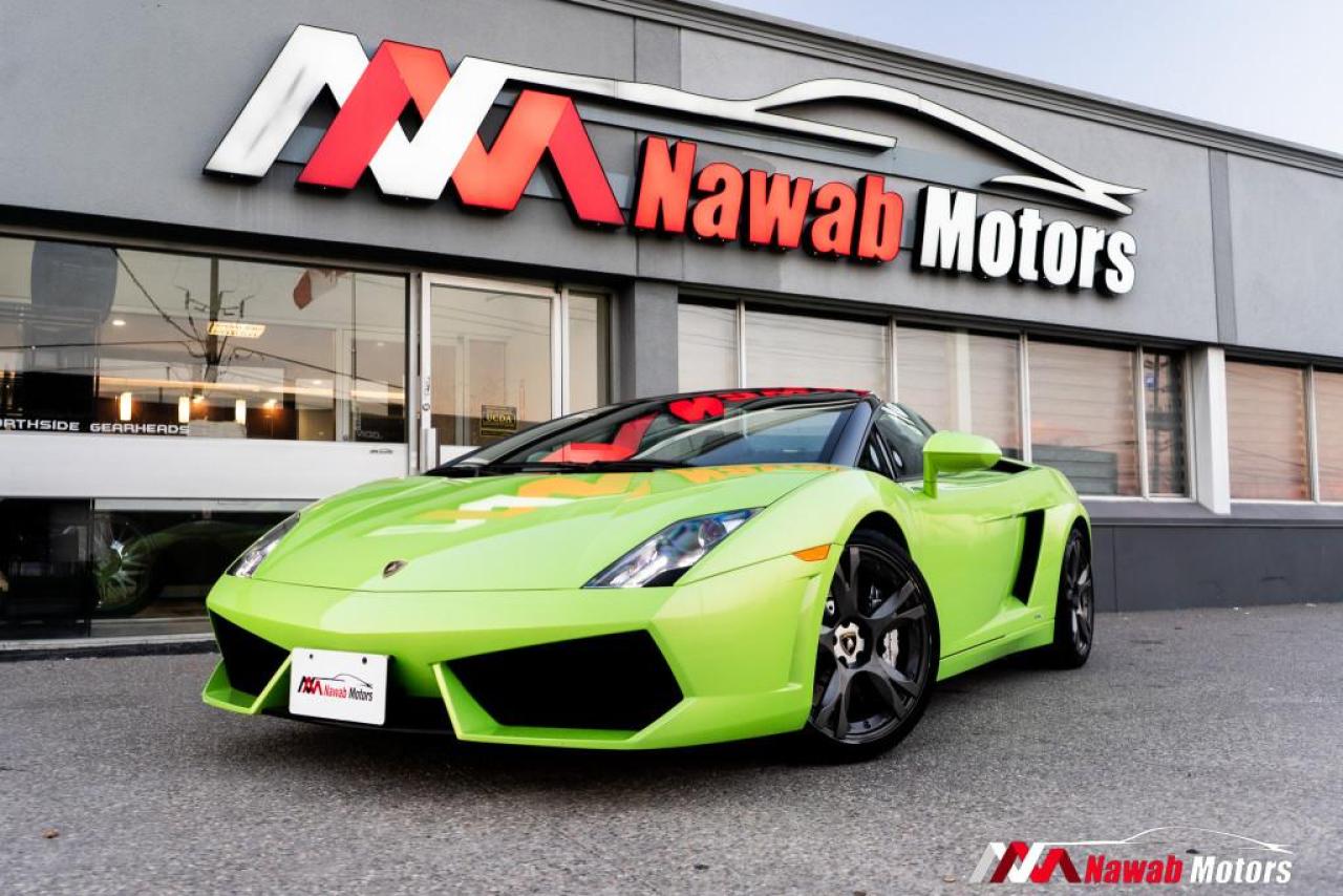 Used 2010 Lamborghini Gallardo LP560-4 CONVERTIBLE SPYDER|V10|540+ HP|DIAMOND STITCHING| for sale in Brampton, ON