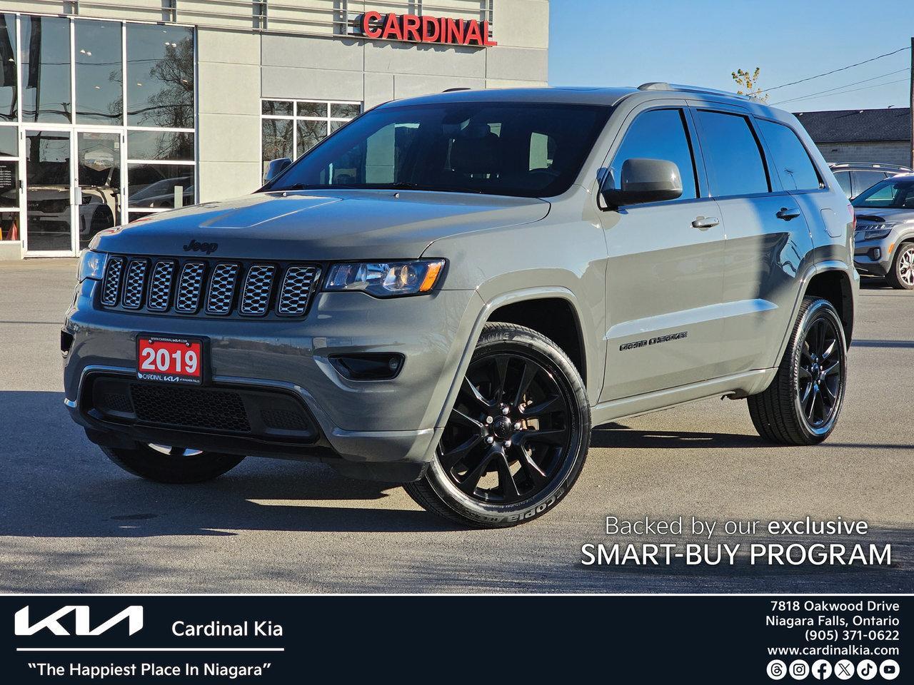 Used 2019 Jeep Grand Cherokee Altitude, 4WD,. Navi, Leather Heated Seats, for sale in Niagara Falls, ON