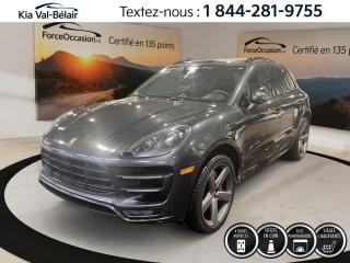 Used 2017 Porsche Macan Turbo AWD*GPS*TOIT*CUIR*CRUISE*CAMÉRA* for sale in Québec, QC
