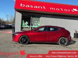 Used 2020 Mazda MAZDA3 Sport GT, Low KMs, Nav, Sunroof, Leather!! for sale in Surrey, BC