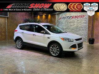 Used 2016 Ford Escape SE 4WD - Htd Lthr, Big Screen, Local Low KM for sale in Winnipeg, MB